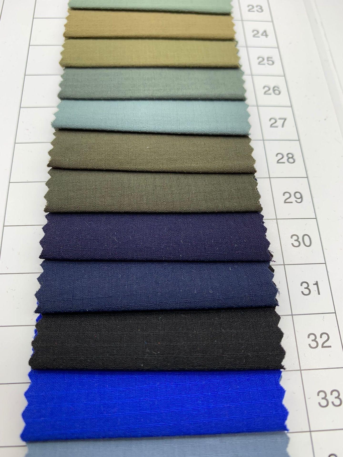 90% Nylon 10% Spandex130 GSM Double-Line Grid Twill 4-Way Stretch, Waterproof & Ultra-Durable Fabric for Technical Jackets, Urban Outerwear & High-Performance Workwear - View 6