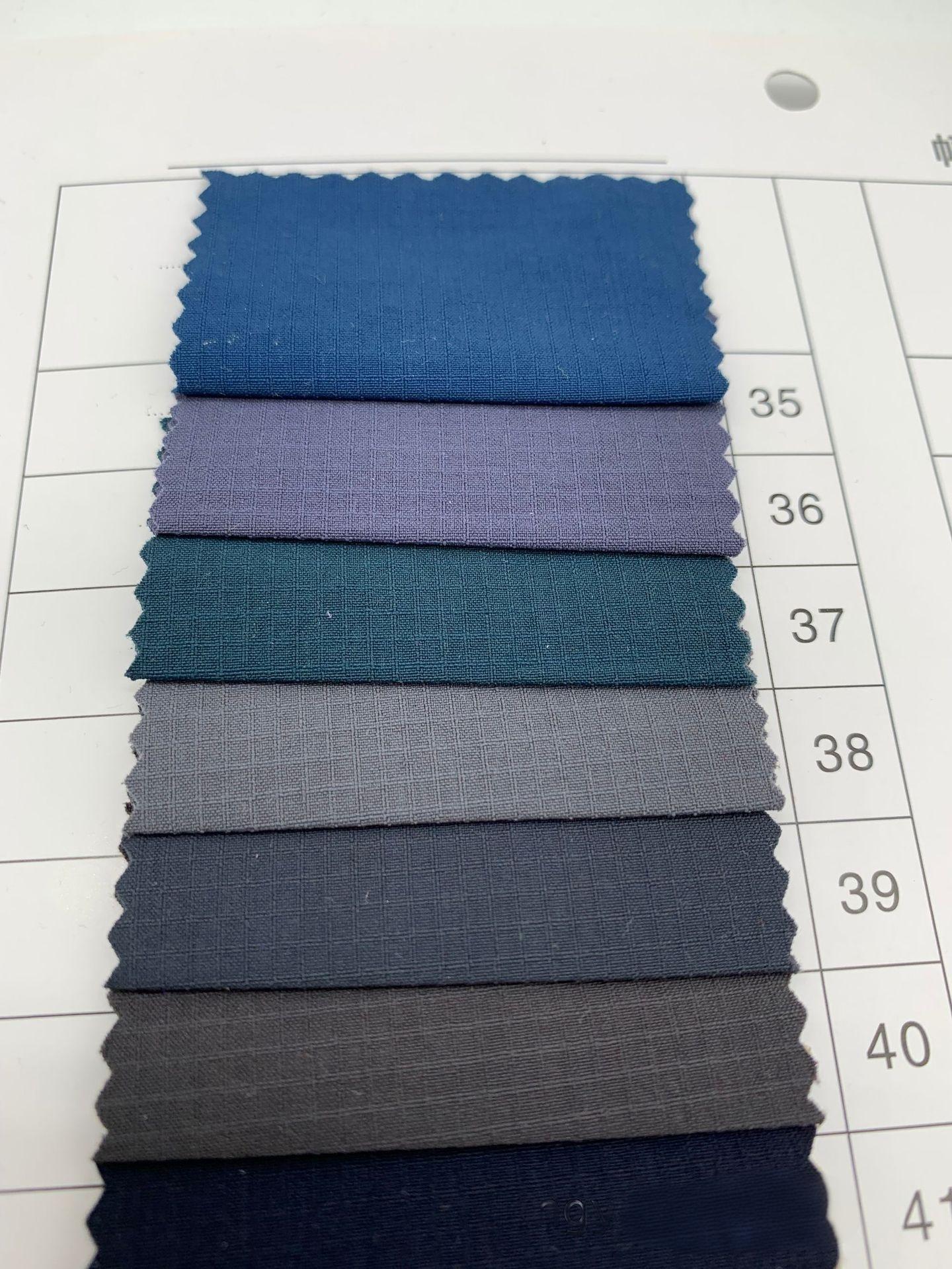 90% Nylon 10% Spandex130 GSM Double-Line Grid Twill 4-Way Stretch, Waterproof & Ultra-Durable Fabric for Technical Jackets, Urban Outerwear & High-Performance Workwear - View 7