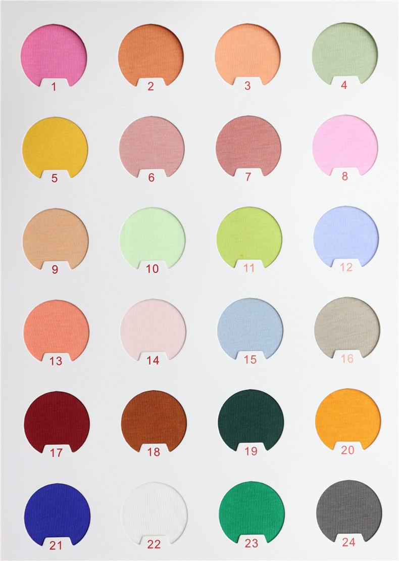 100% organic cotton Weft single jersey 180 GSM±5% 185CM±5CM Ne21 for Fashion Tshirt - CJ180YBHK91086 - View 5