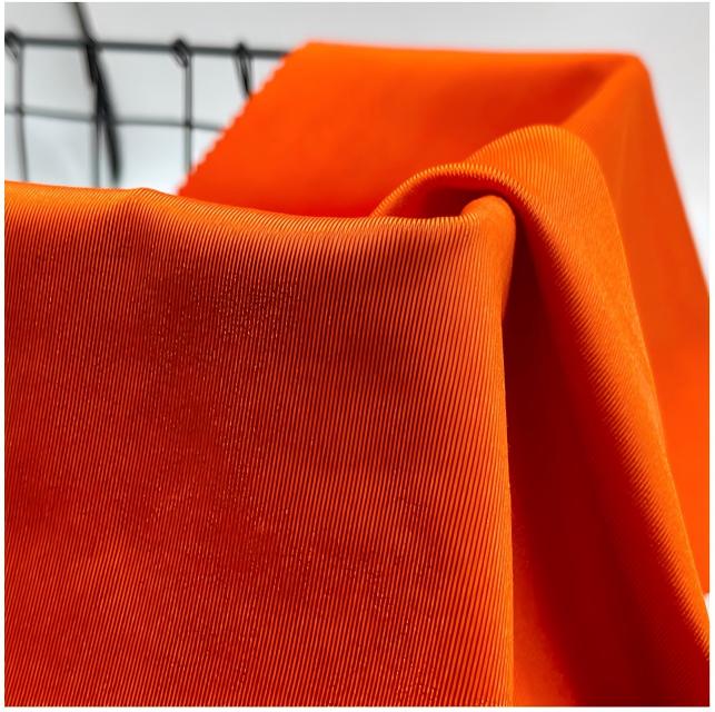 320 GSM Heavyweight Shiny Swim Fabric 92.5% Polyester 7.5% Spandex Warp Knitted Single Jersey for High-Support Swimwear & Performance Activewear - View 3