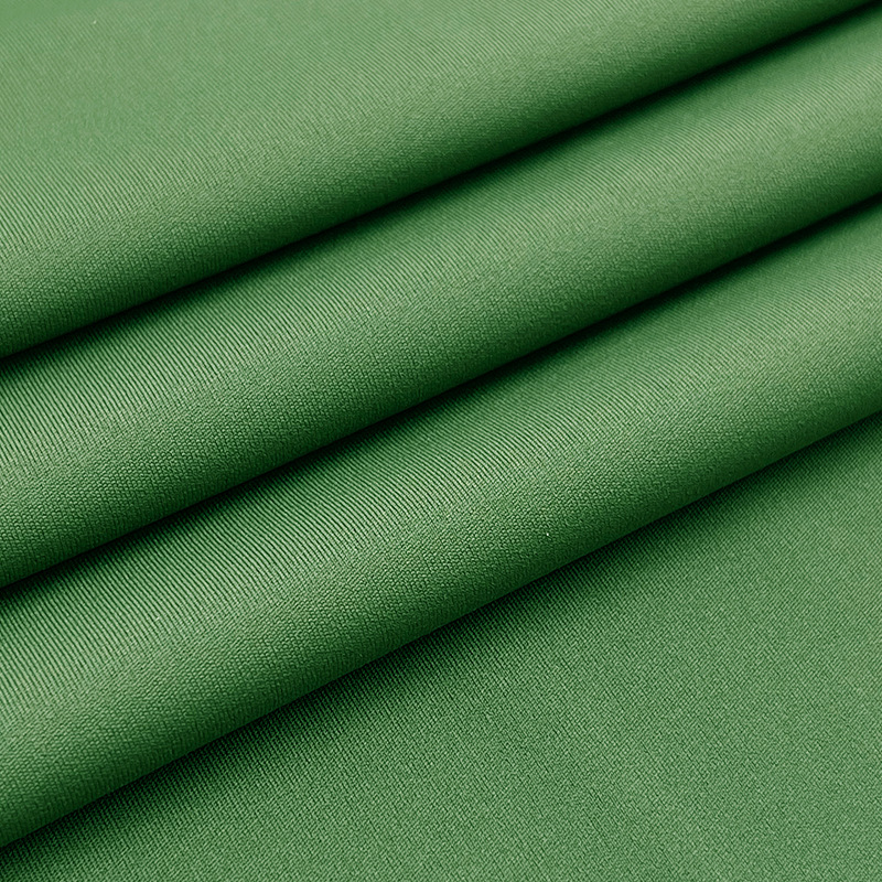 300 GSM Cloud-Soft Ultra-Stretch Interlock 78%Recycle Polyester 22%Spandex Performance Fabric for High-End Activewear & Yoga Wear