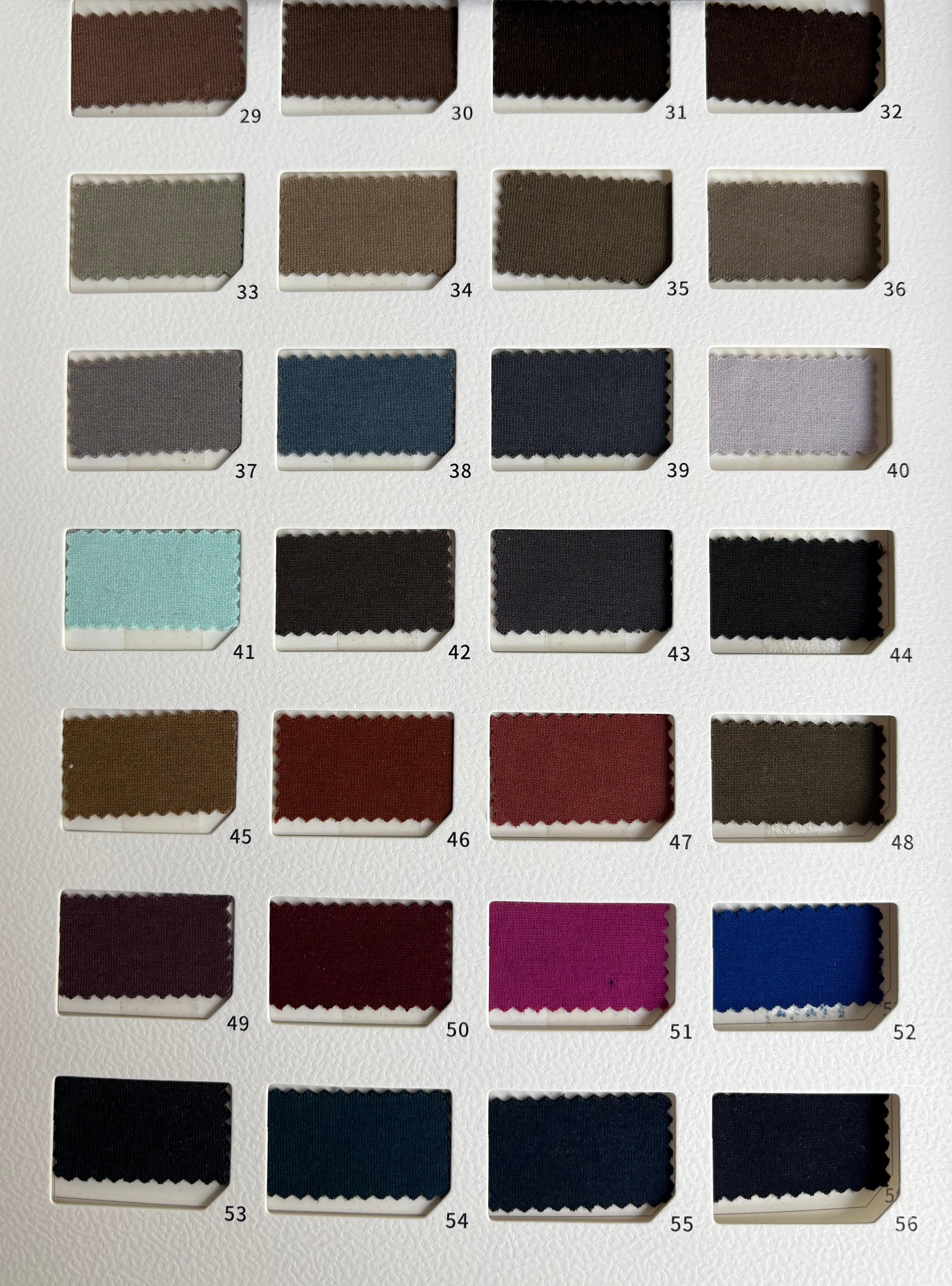 13% Bamboo / 83% Recycled Polyester / 4% Spandex Air Layer Interlock / double-sided fabric 350 GSM±5% 160CM±5CM for Hoodies, Tracksuits & Sweatpants - BPSI350YB366A001 - View 7