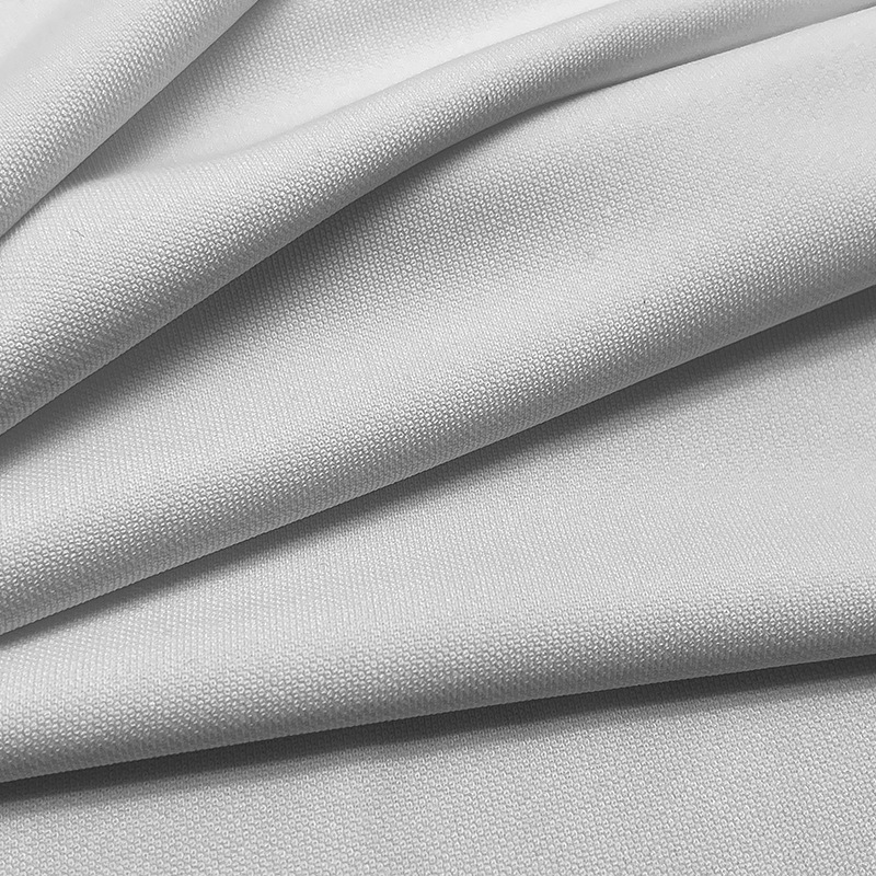 235 GSM 100% Recycled Polyester Double Pique Breathable, Quick-Dry Knit Fabric for Performance T-Shirts & POLO Shirts