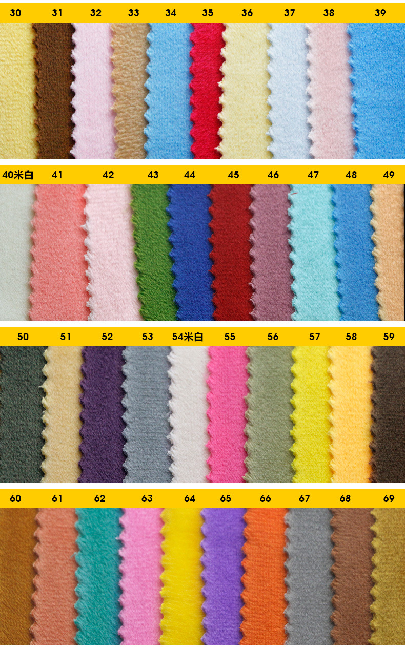 100%recycle polyester 200 GSM 160cm 1.5mm Crystal Ultra Soft Velvet Fabric Plush Lustrous Short Pile for Sofa Cushions, Stuffed Toys, Photo Backdrops & Retail Counter Decor - View 7