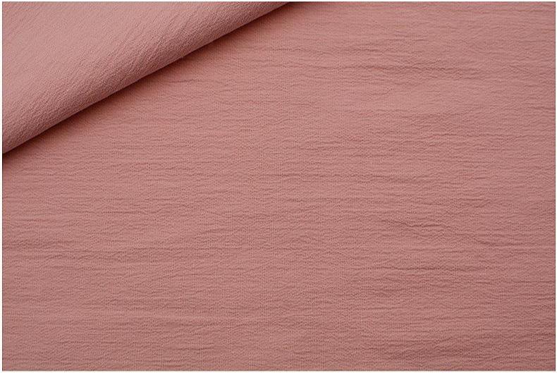 130 GSM 40S Cotton Stretch Crinkle Fabric – 97% Cotton / 3% Spandex Garment-Washed Plain Weave for Casual Shirts & Pants - View 6
