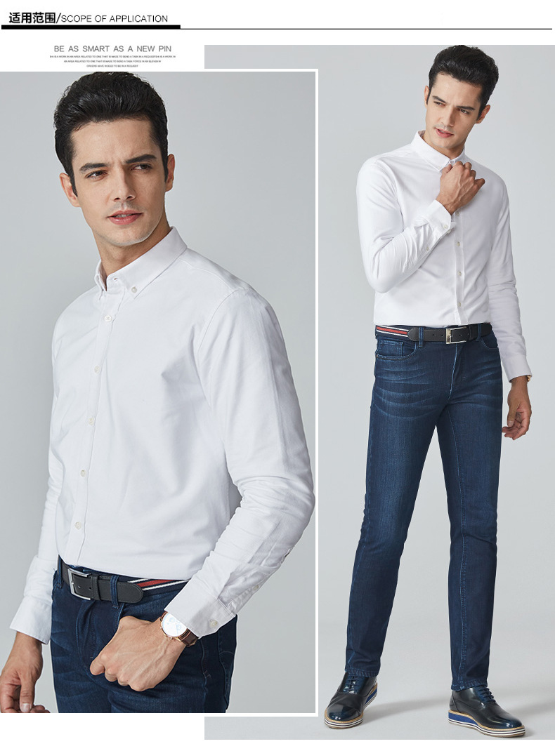 120 GSM 40S Cotton Stretch Poplin – 97% Cotton / 3% Spandex Garment-Washed Crinkle Fabric for Shirts & Dresses - View 7