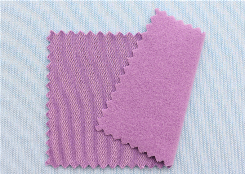 310 GSM Ultra-Soft Recycled Polyester Fleece 95% Recycled Polyester 5% Spandex Brushed Knit for Thermal Tops, Leggings & Cozy Activewear