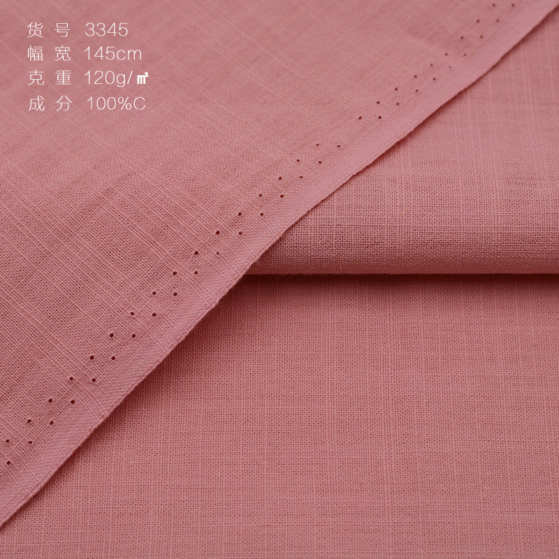 100% Organic Cotton Sand-Washed Crepe Fabric 120GSM – Hemp & Bamboo-Like Texture, Ultra-Soft for Kids’ Clothing & Shirts | GOTS Certified - View 9