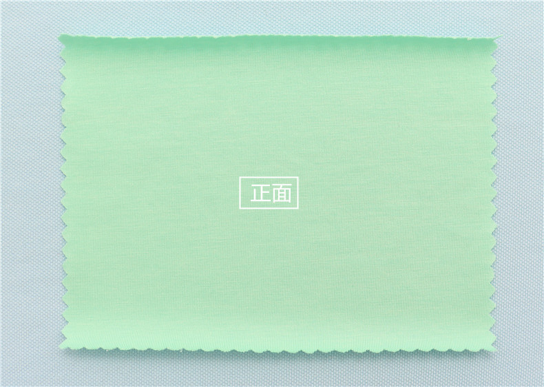 47% Bamboo 47% Organic Cotton 6% Spandex Bio-Polishing Jersey 190 GSM 175cm Fabric - View 3