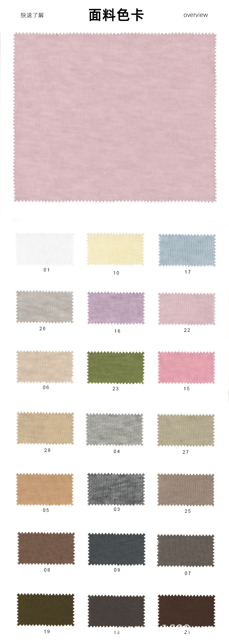 40s 76% TENCEL™ Lyocell / 19% Merino Wool / 5% Spandex Rib Knit Fabric – 150 GSM Lightweight, Moisture-Wicking, Silky-Soft & Machine-Washable T-Shirt Material - View 5