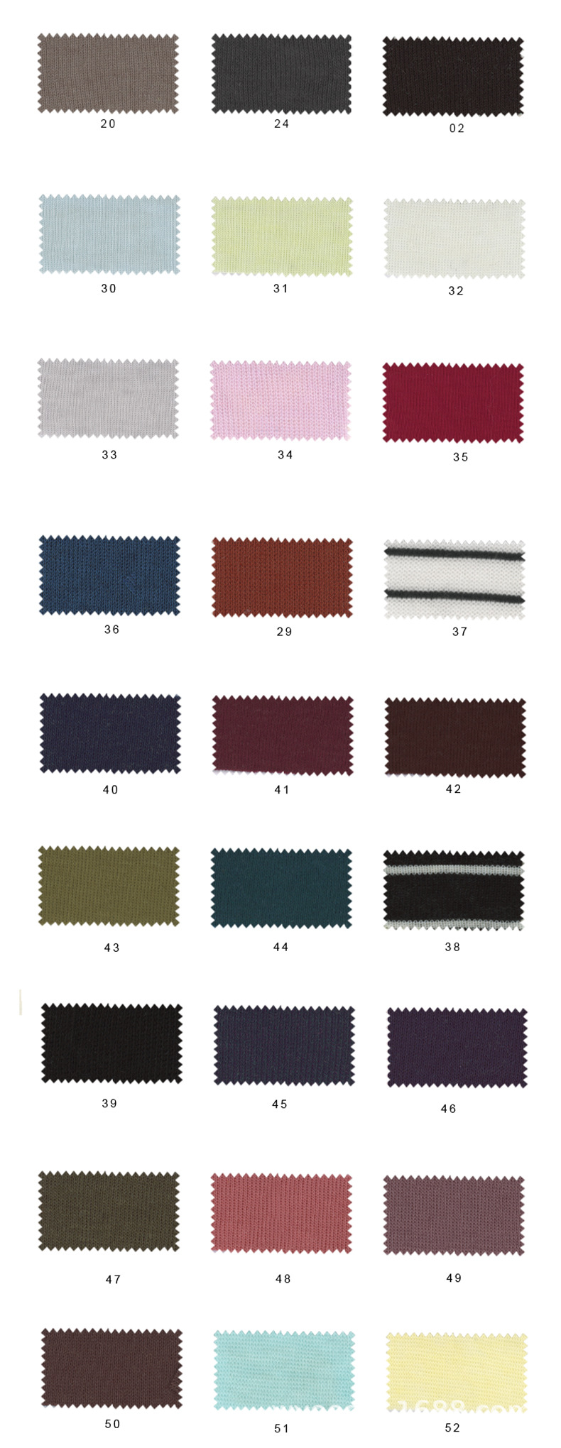 40s 76% TENCEL™ Lyocell / 19% Merino Wool / 5% Spandex Rib Knit Fabric – 150 GSM Lightweight, Moisture-Wicking, Silky-Soft & Machine-Washable T-Shirt Material - View 6