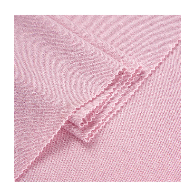260 GSM Merino Wool 1x1 Rib Knit Fabric 38% Bamboo / 23% Cotton / 28% Acrylic / 6% Spandex / 5% Wool Stretch Soft Warm for Inner Wear - View 4