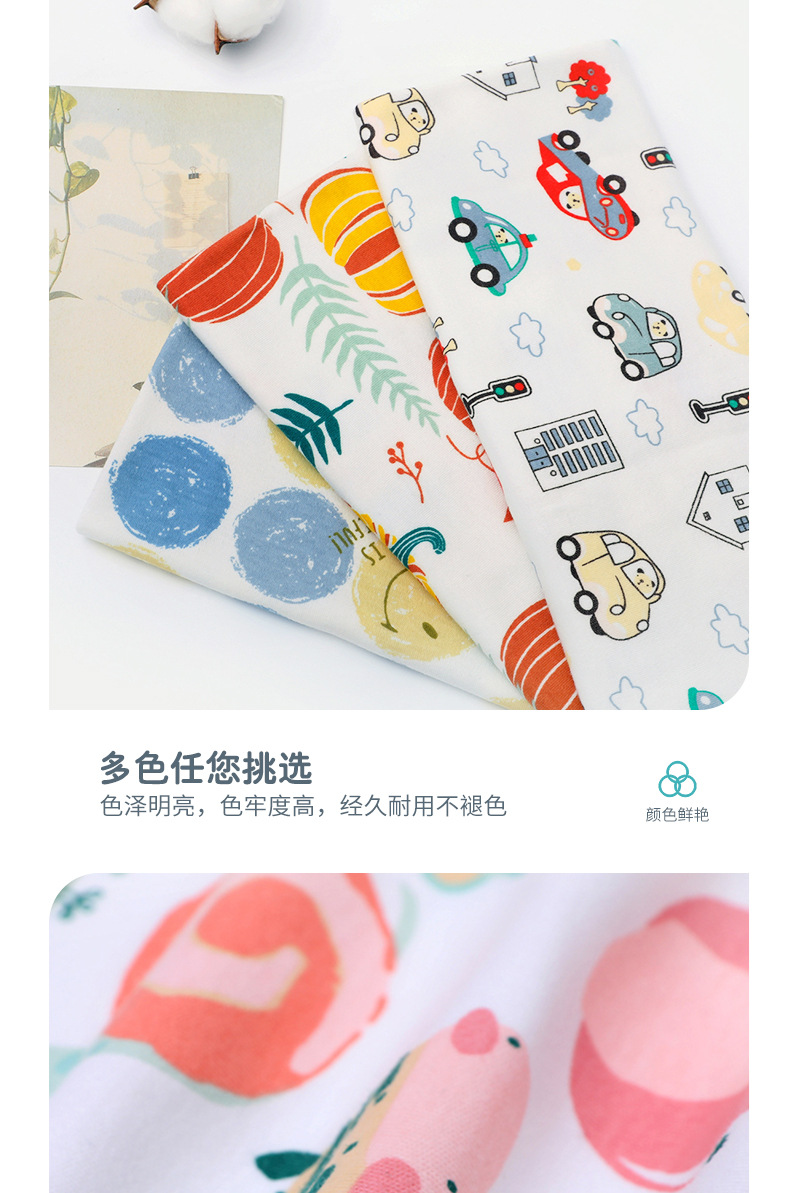 100% organic cotton Weft single jersey 190 GSM±5% 180CM±5CM Ne40 for Baby Bodysuits & Onesies,Infant & Toddler T-shirts, Lightweight Pajamas & Sleepwear,Swaddle Blankets & Burp - CJ190BF9503 - View 5