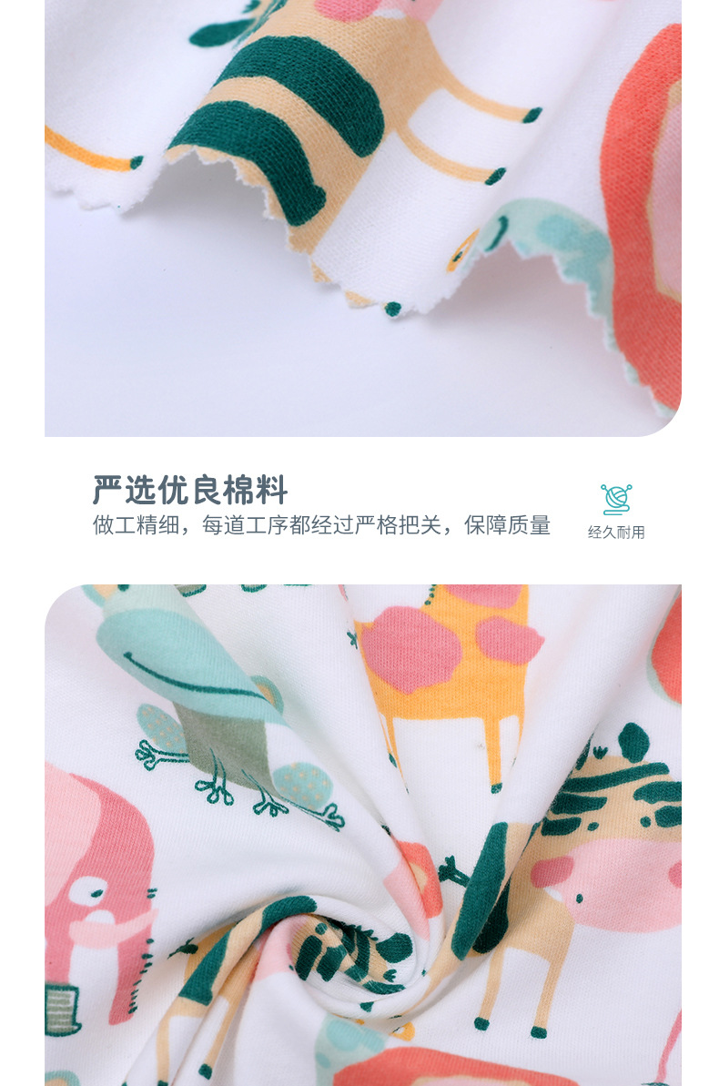 100% organic cotton Weft single jersey 190 GSM±5% 180CM±5CM Ne40 for Baby Bodysuits & Onesies,Infant & Toddler T-shirts, Lightweight Pajamas & Sleepwear,Swaddle Blankets & Burp - CJ190BF9503 - View 6