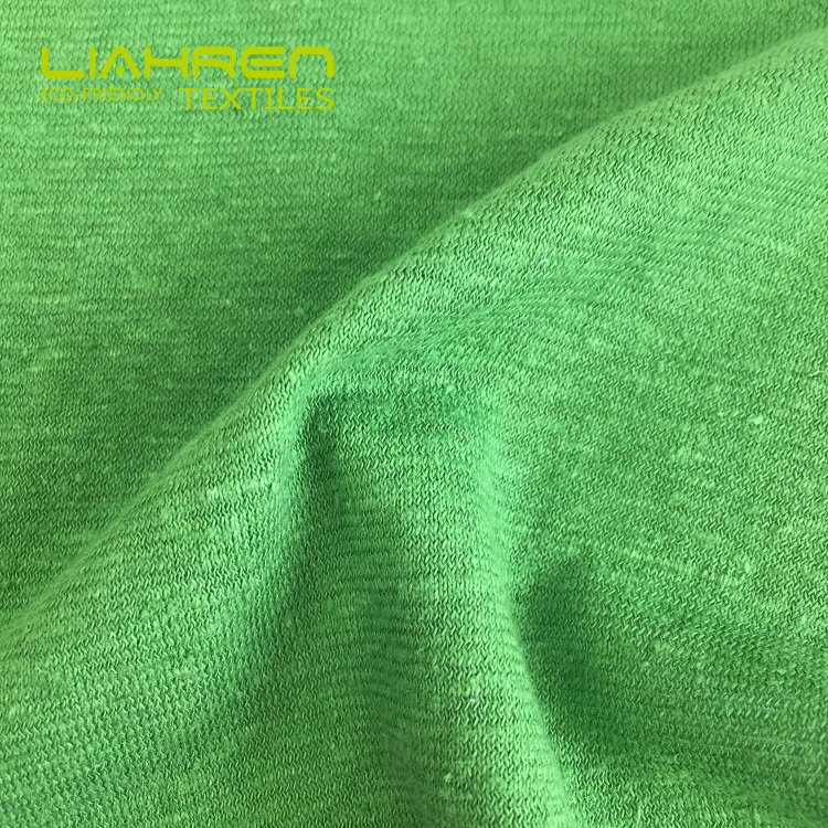 55%hemp 45% organic cotton jersey 180 GSM for tshirt - View 4