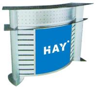 型材系列-196水滴柱接待桌HY-JL021