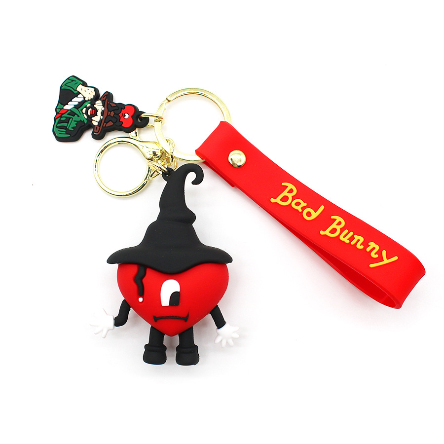 bad bunny rabbit keychain 07