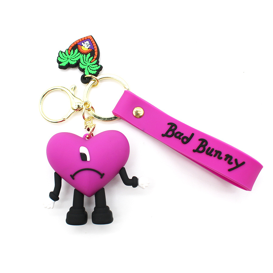 bad bunny rabbit keychain 06