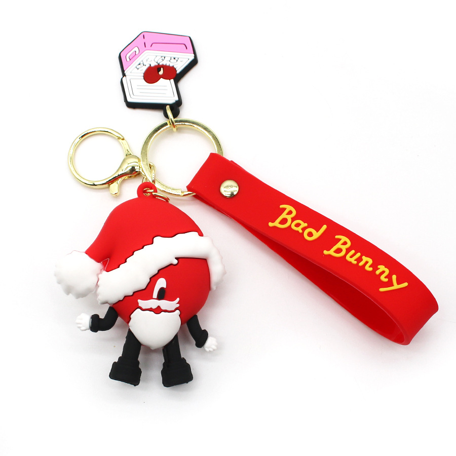 bad bunny rabbit keychain 04