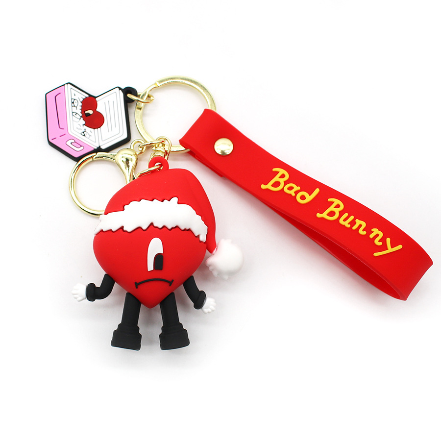 bad bunny rabbit keychain 03