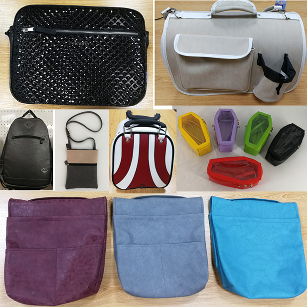 pu pvc leather bag