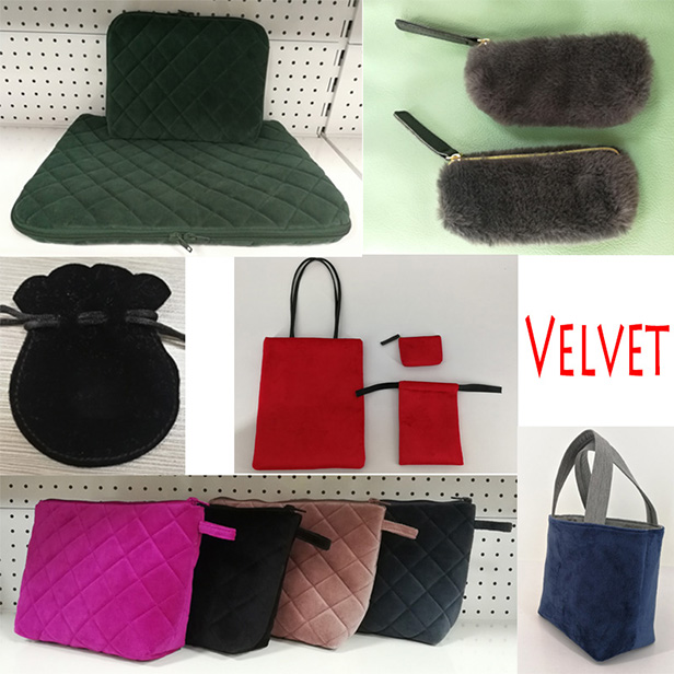 velvet bag