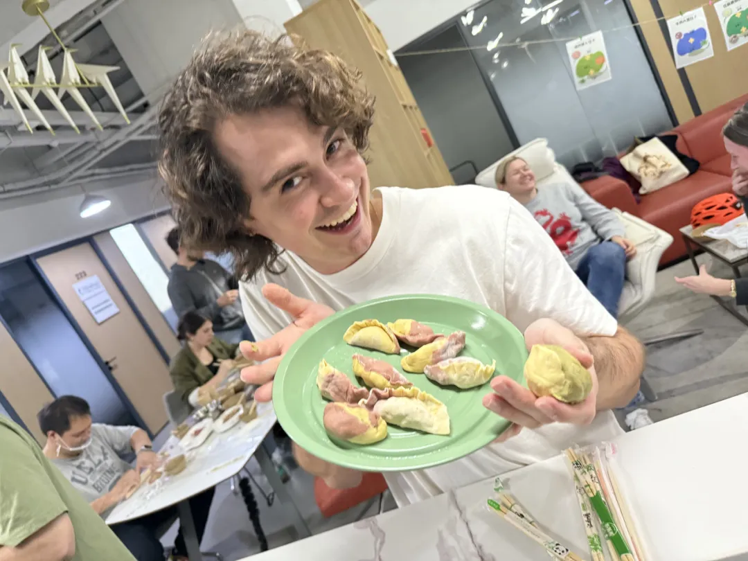 DIY dumpling during the Chinese New Year