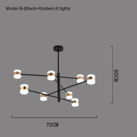 ModelB--Black-Golden-8lights