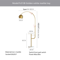 FL013BGolden-marbletray