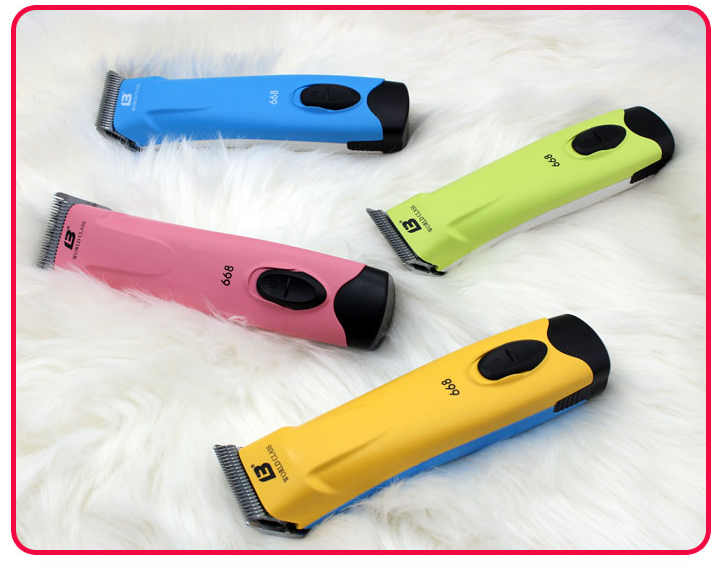 LB 668 Cordless Two Battery Powerful rechargeable Detachable Blades ClipperUoupet