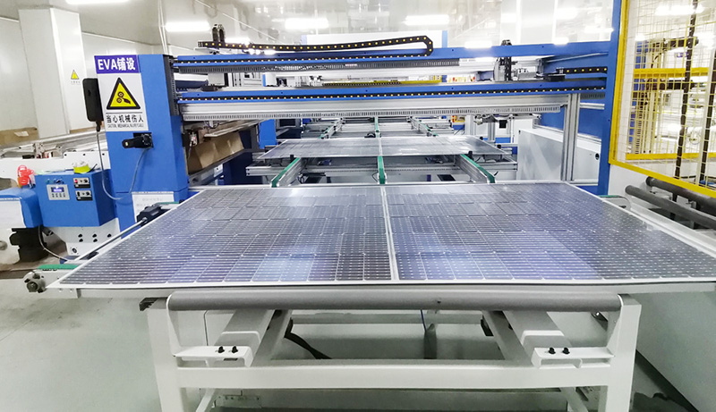 太阳能光伏板生产线