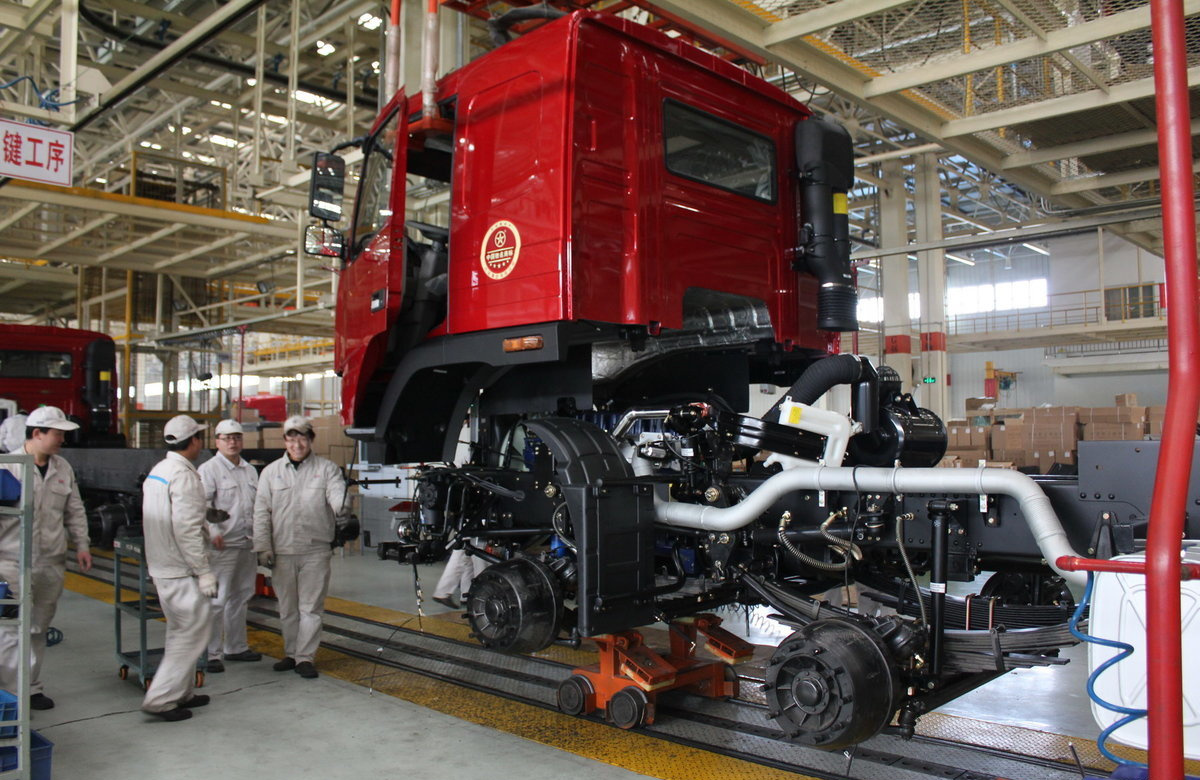 Heavy-Duty Truck Assembly line Production line SKD CKD