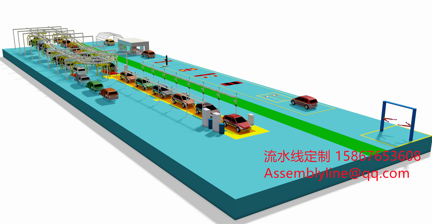 SKD Assembly line for car and SUV