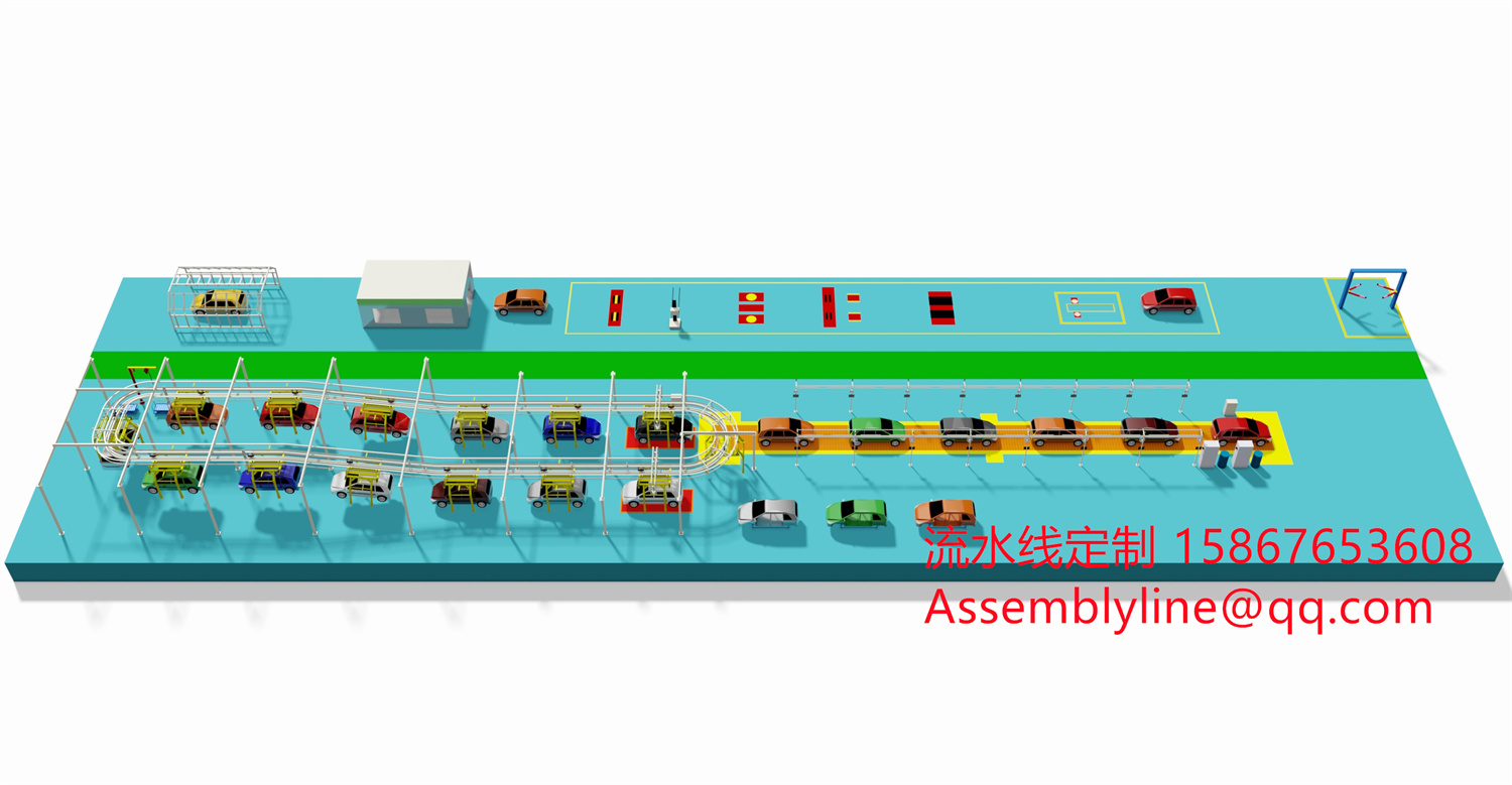 SKD Assembly line for car and SUV