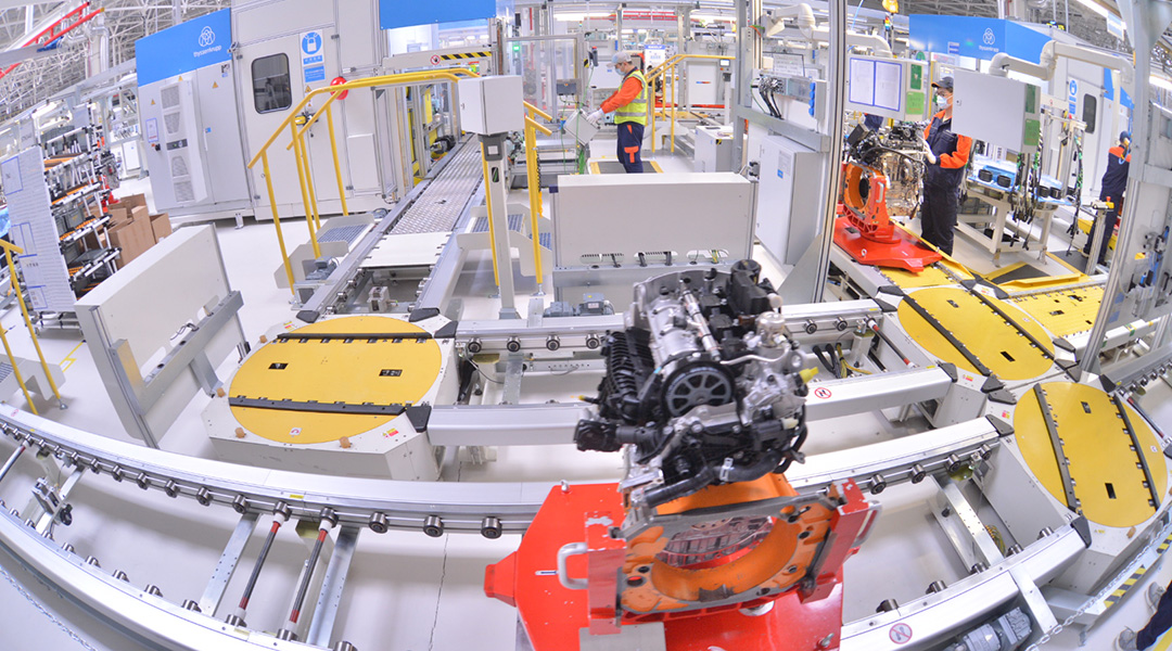 Engine Assembly line Production line