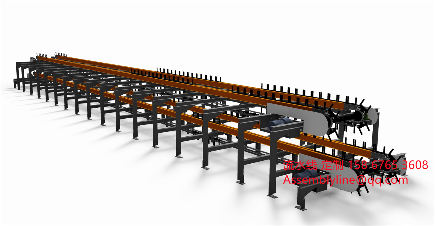 Thermal Expansion Forming Axle Conveyor Line