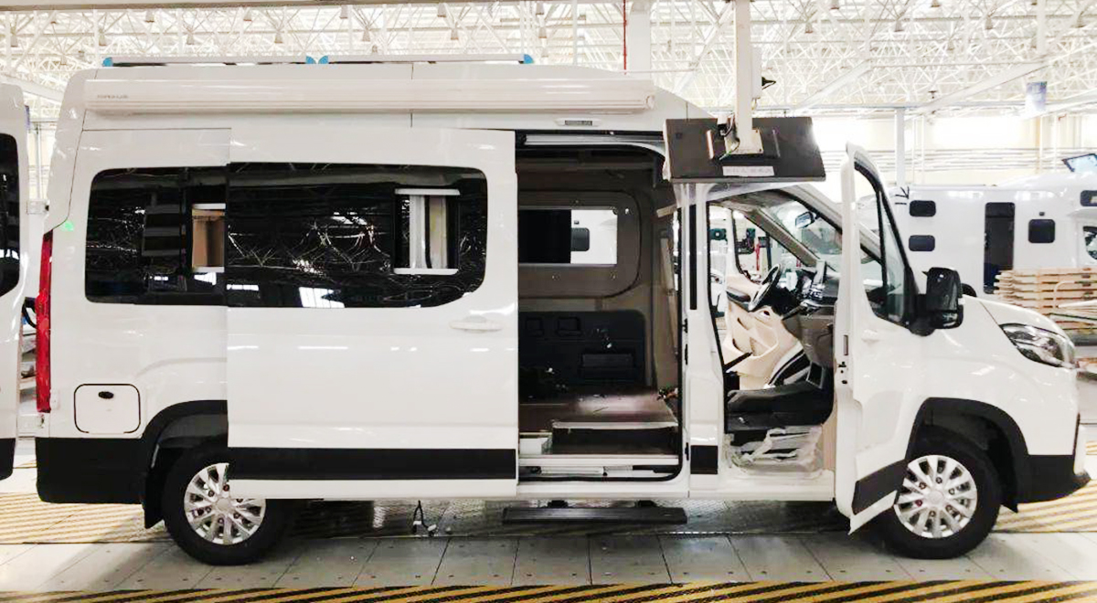 Recreational Vehicle Assembly Line SKD CKD