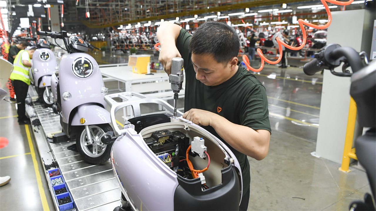 Electric Vehicle Assembly Line Production line