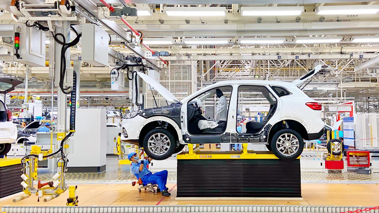 Electric Vehicle Assembly Line Production line