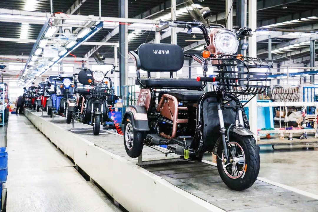 Electric Cargo Tricycle Assembly line Plant