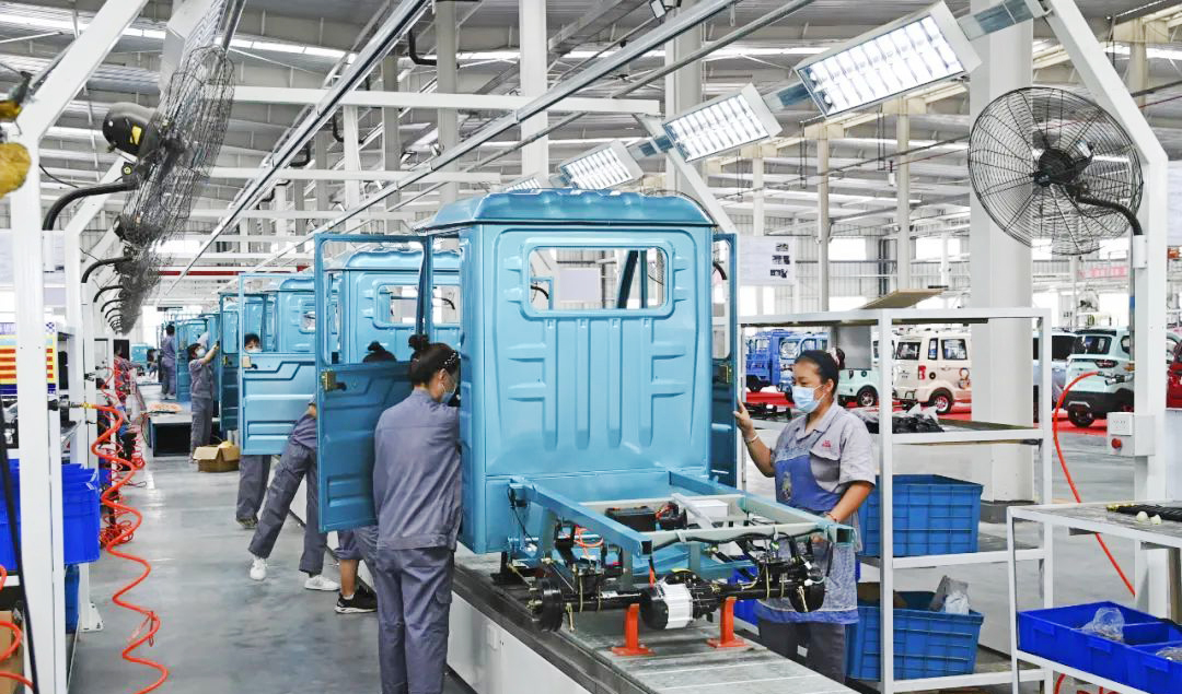 Electric Cargo Tricycle Assembly line Plant