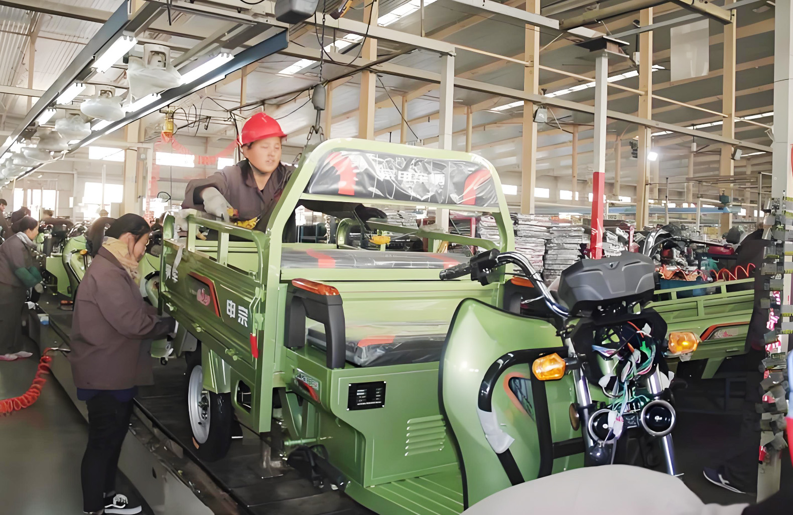 Electric Cargo Tricycle Assembly line Plant