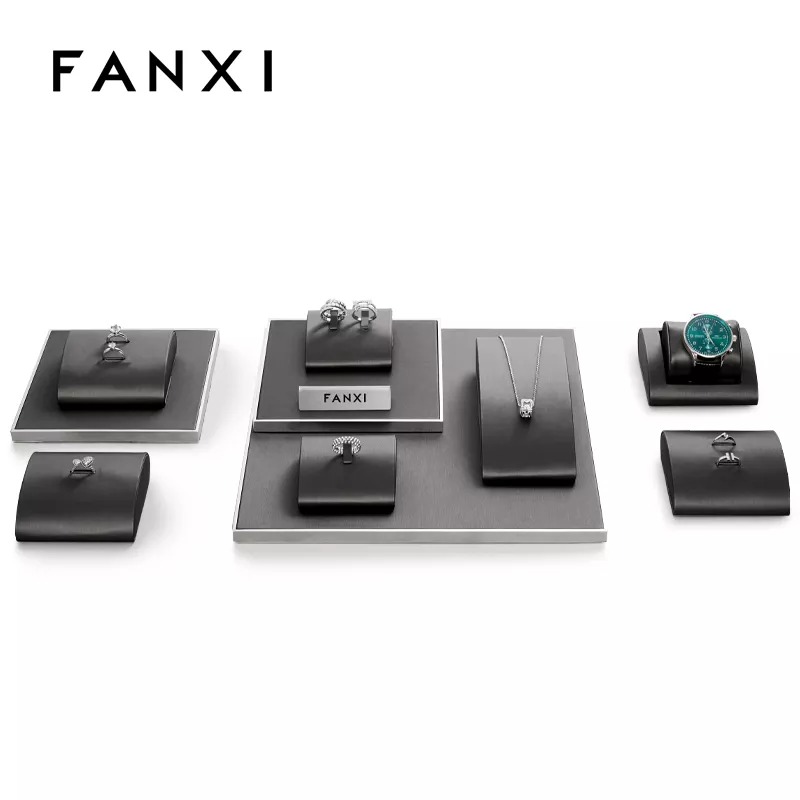 FANXIblackluxurymetalframejewelrydisplayset_-format_webp