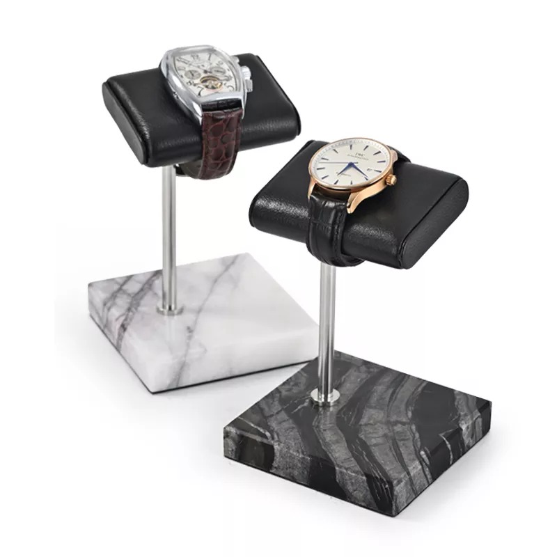 JS080 JS081 Luxury new design marble base watch display stand