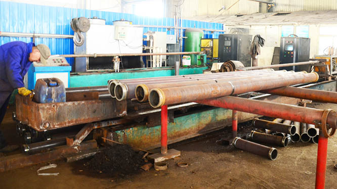 Raw material processing For Pump Pipe 