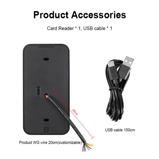 //nas/外贸事业部/CHAFON/图片资料/超高频产品/超高频一体机/Access System Reader/UHF Access Control Reader/CF500/CF500主图/CF500产品图/产品配件-英文.jpg产品配件-英文