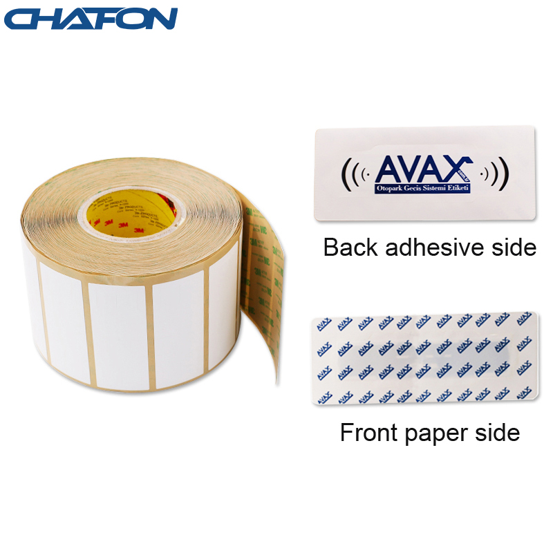Wind Shield Paper G9305 UHF RFID PP synthetic paper windshield tag-CHAFON