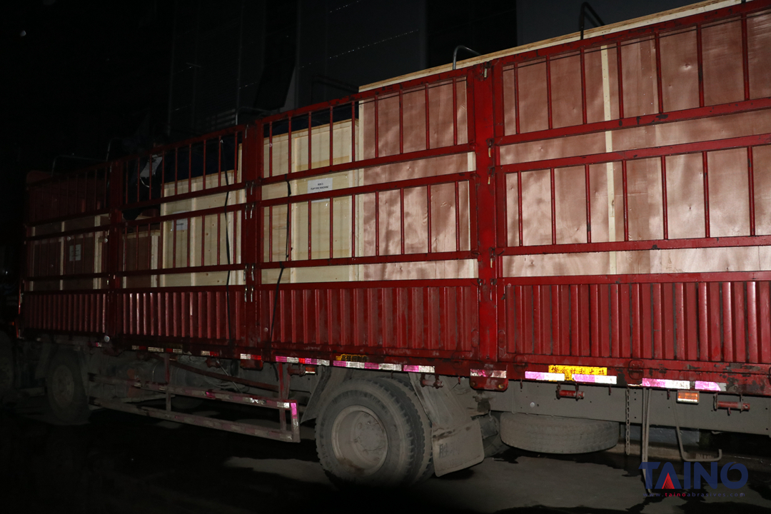 TAINO's New Generation Flap Disc Production Line Shipment Completed