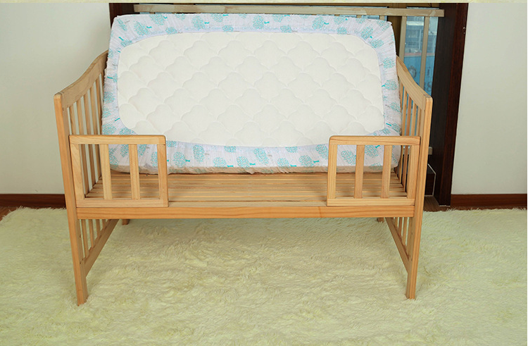 70%organic Bamboo 30%cotton Muslin Soft Breathable Comfortable Baby Crib Sheet - View 7