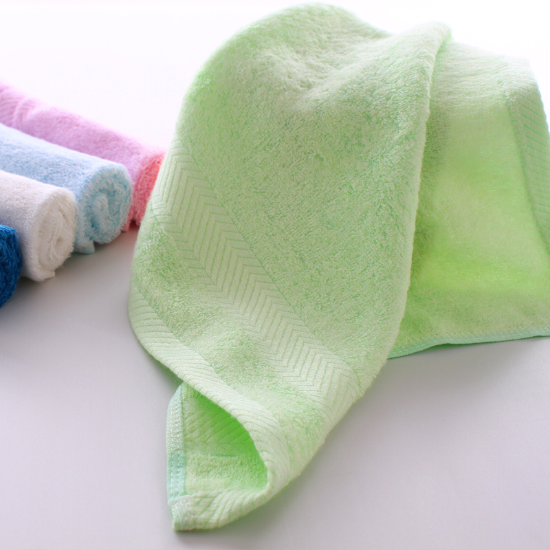 Soft Light Weight Bamboo Cotton Towel Set Of 4, Bath Towel Face Towels And Hand Towel And Washcloth For Bathroom, Spa, GYM - View 4